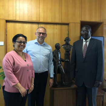 Business meeting at the Embassy of Ethiopia BS InterAgro LLC 1