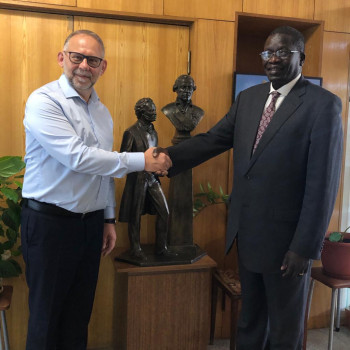 Business meeting at the Embassy of Ethiopia BS InterAgro LLC 2